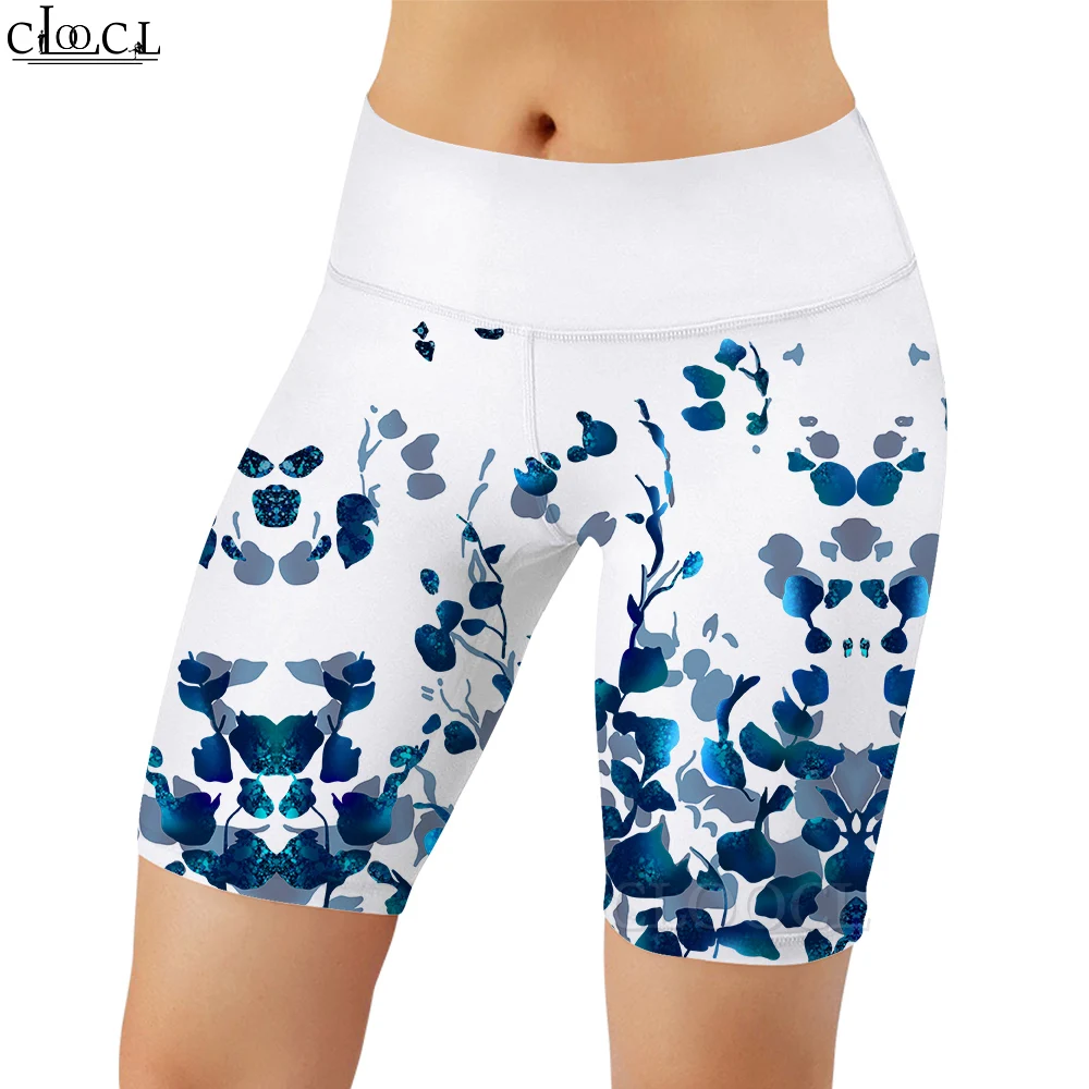 CLOOCL Fashion Women Legging Minimalist Style Pattern 3D Printed Casual Shorts for Female Workout Running Sexy Gym Sweatpants