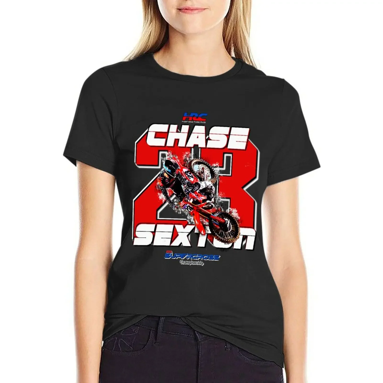 

Chase Sexton #23 Motocross Supercross - SUPERCROSS CHAMPION SUPERSTAR SUNDAYS TSHIRT T-Shirt sweat plus sizes T-shirt Women