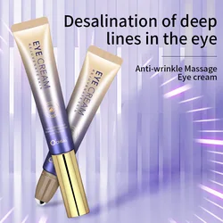 New Pearl Peptides Eye Cream Fades Fine Lines Anti Dark Circles Eye Serum Remove Eye Bags Puffiness Anti-Aging Firmness Eye Care