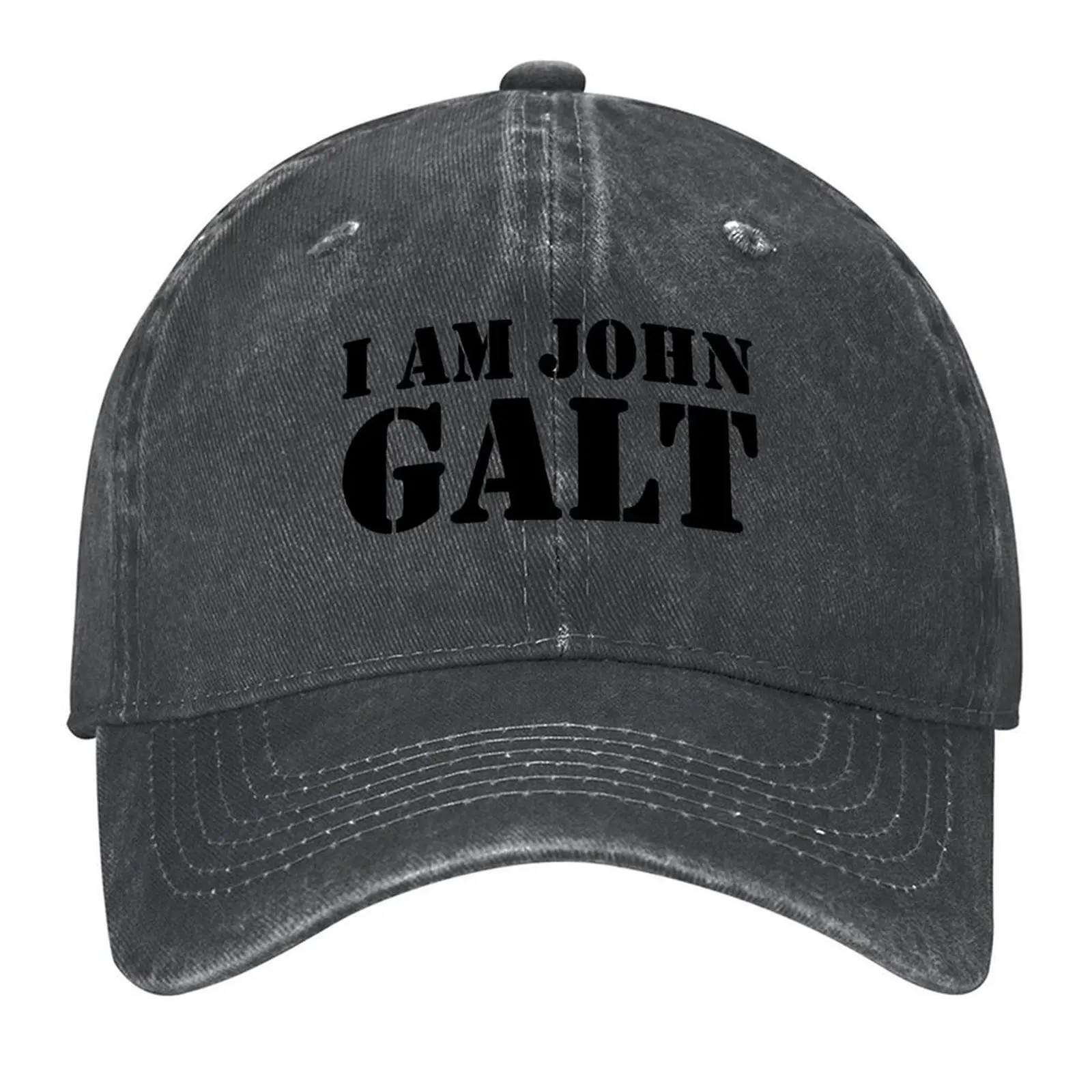 

2026 I Am John Galt Baseball Cap Sun Hat Sunscreen Hats On Offer Golf Wear Women's Beach Outlet Men's