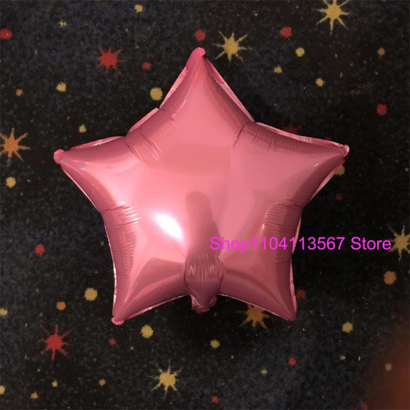 18inch Gold Blue Pink Star Balloon Number Foil Balloons Christams Birthday Party Wedding Decoration Supplies Gifts