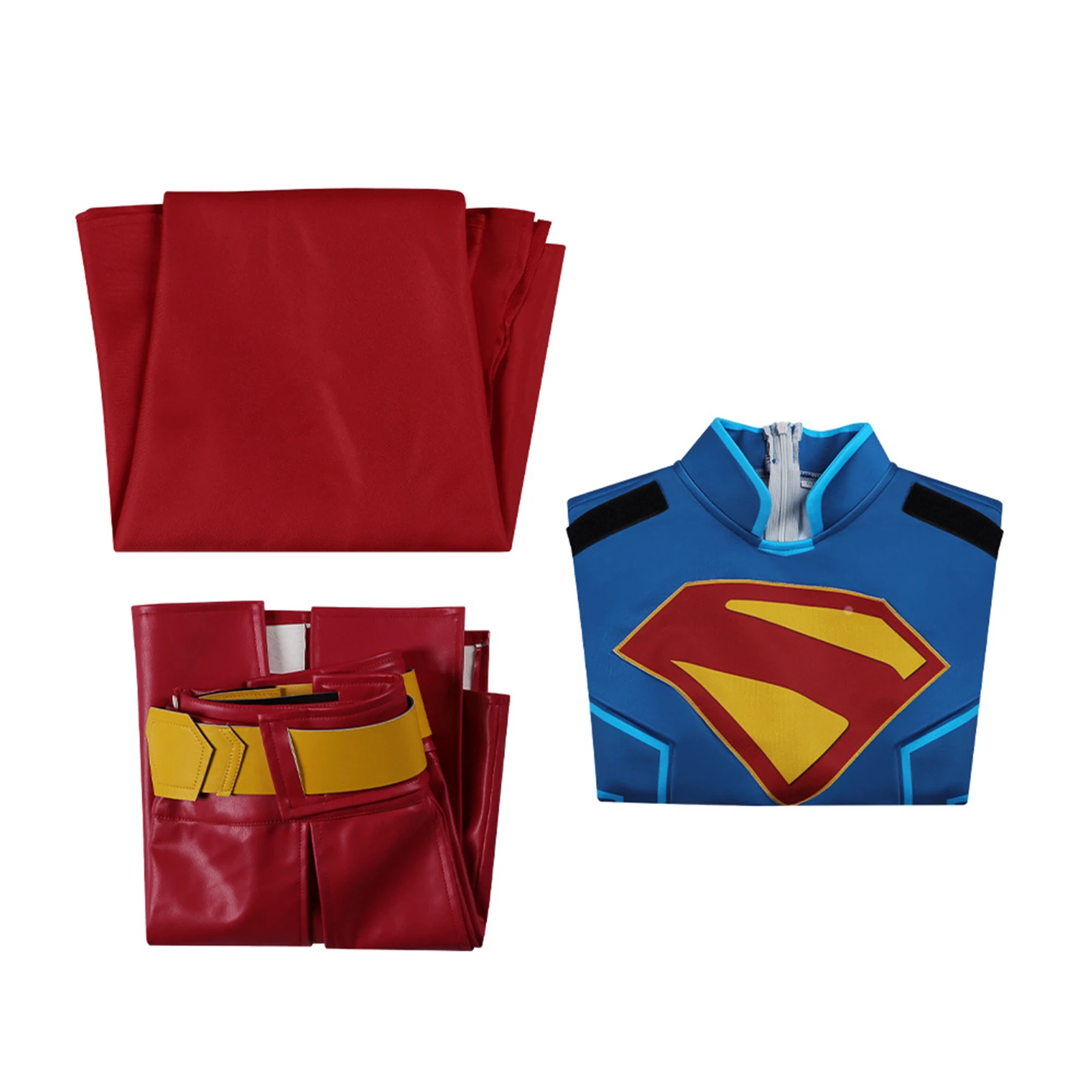 الأحمر خارقة تأثيري امرأة فتاة زي أعلى التنانير عباءة الزي لحفلة الهالوين