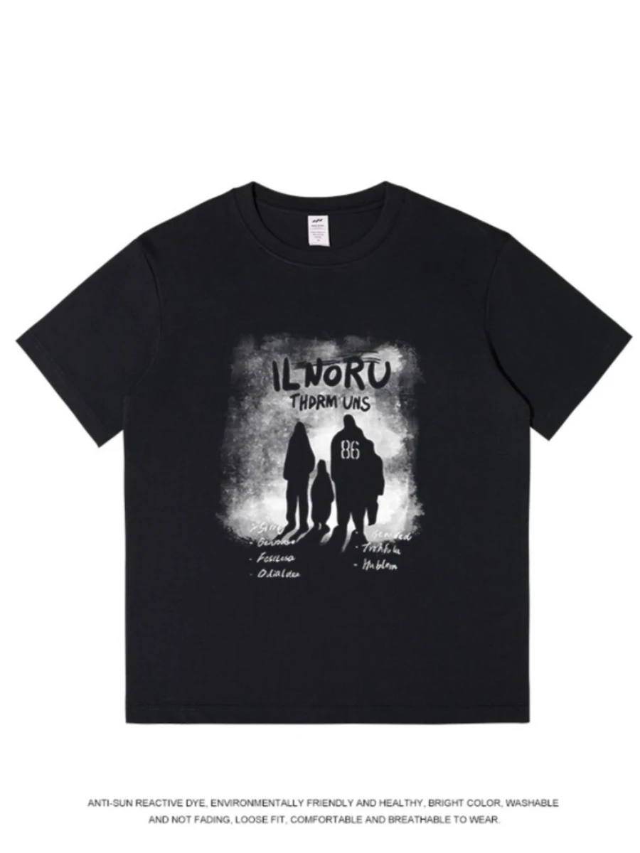 

Summer New 100% Cotton Printed Basic T-shirt Women's Fashionable O-Neck Loose Top Female Casual Short Sleeved