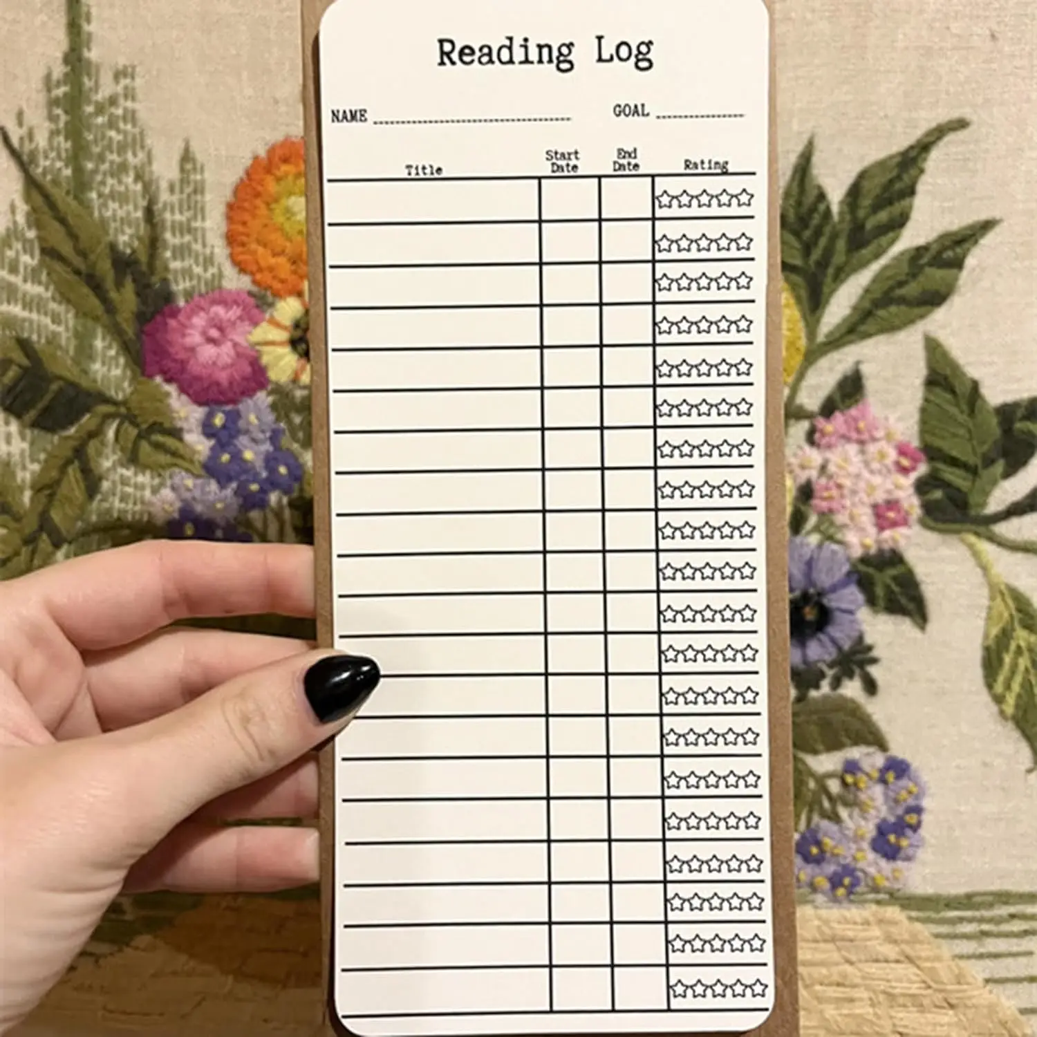 Biblioteca Book Club Card Bookmark, Log Marker de leitura, Bulk Kit para Book Lover, leitor, estudante, professor, acessórios, 12Pcs