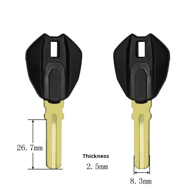 Ducati motorcycle key, suitable for: Ducati 899 959 11991299 motorcycle key embryo.(can be placed anti-theft chip).