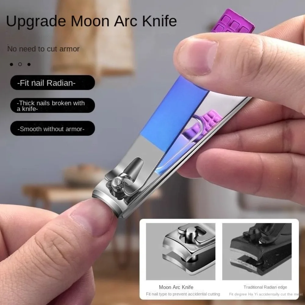 Kit de manicura y pedicura profesional, de acero inoxidable, con Estuche De Viaje, juego de manicura, lima de uñas con gradiente, 6-30 Uds.