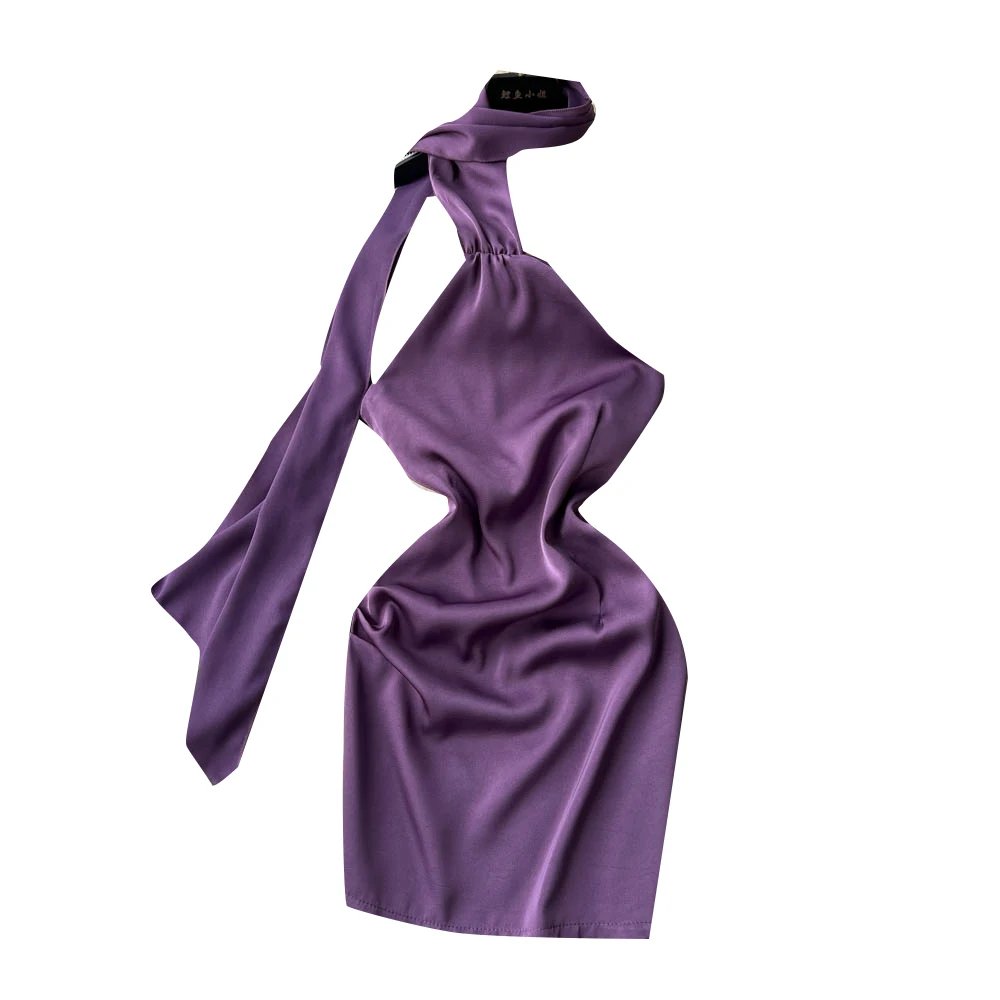 Ele Satin Wrap Neline ort Dr Damska Wyszczuplająca Talia Pure Desire Sle Sexy Bodycon Spódnica Koreańska Wersja Wysoki Stan
