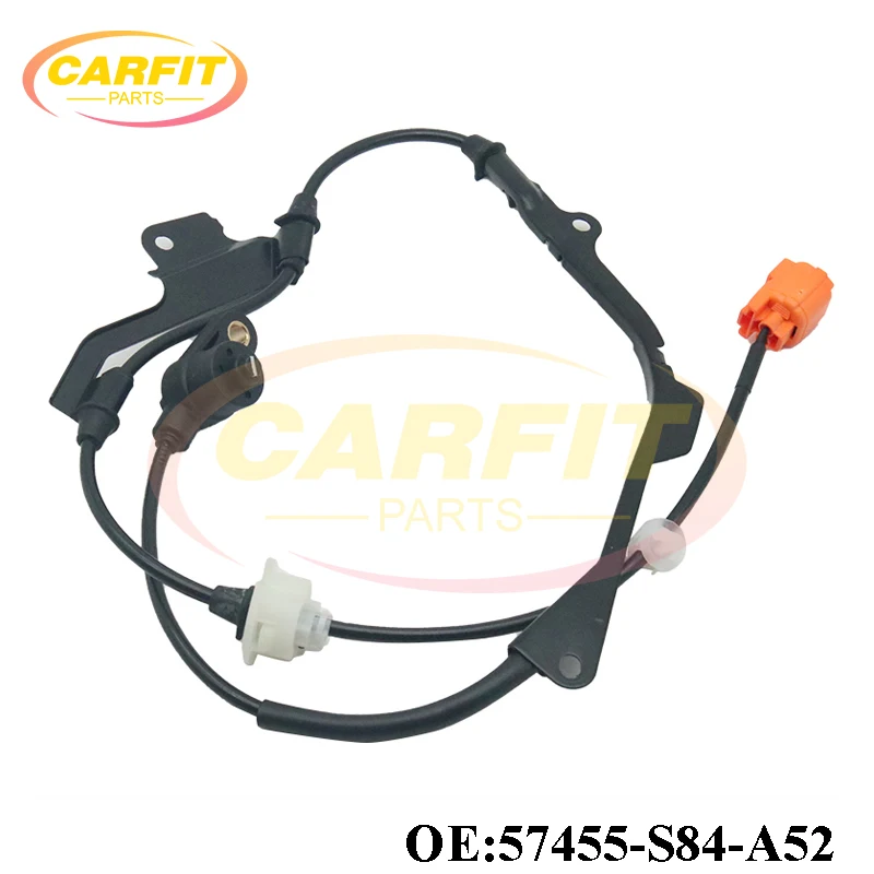 New OEM 57455-S84-A52 57455S84A52 Front Left ABS Wheel Speed Sensor For Acura TL CL 3.2L Honda Accord 2.3L 3.0L 98-03 Auto Parts