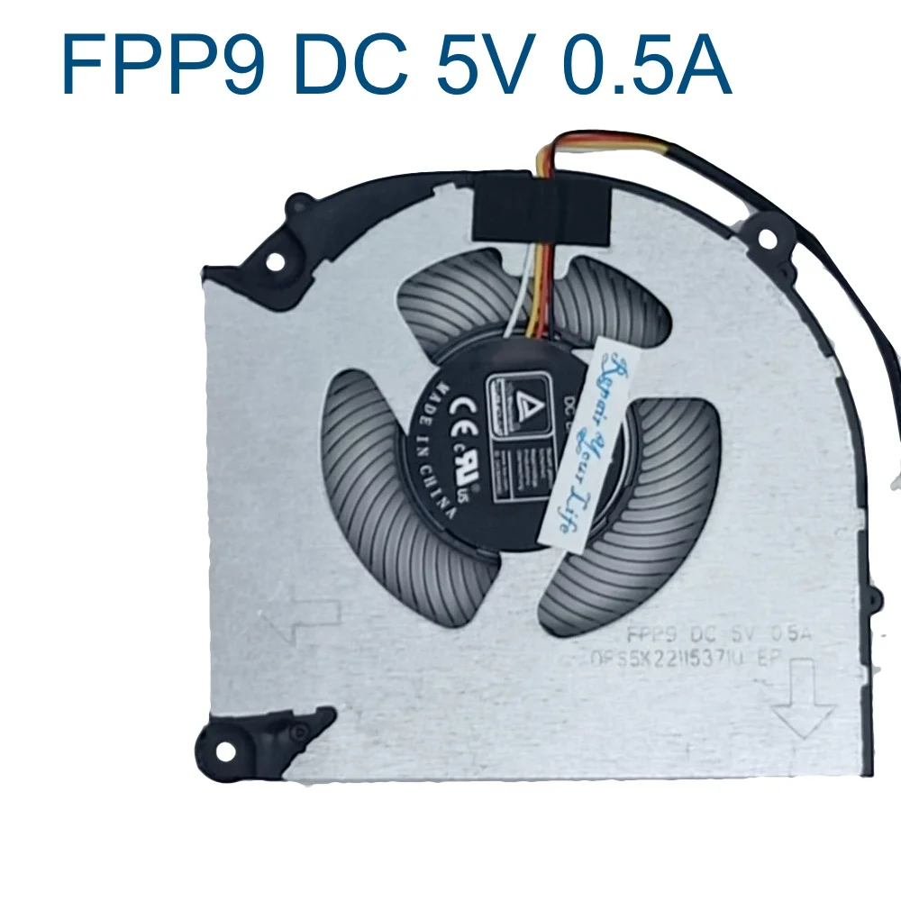 Laptop Cooling Fan For Hasee T8-DA5NP DA7NP RTX 3050 3060, GIGABYTE G5 KF 4060 NotebooK PC Cooler Radiators FPP6 FPP7 FPP8 FPP9