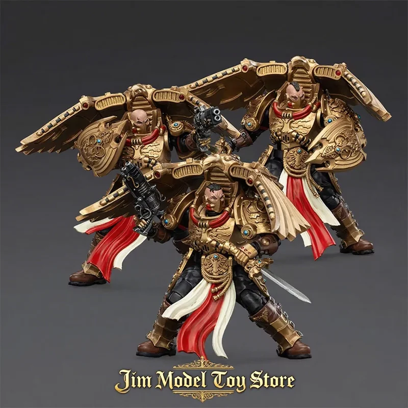 

Joy Toy 1/18 Warhammer The Horus Heresy Legio Custodes Aquilon Terminator Squad Aquilon With Infernus Firepike Action Figure Toy
