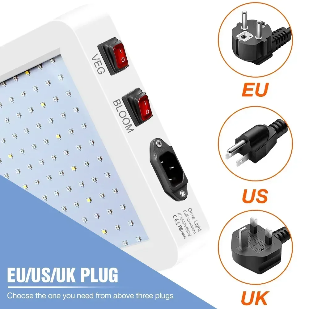 Imagem -04 - Full Spectrum Led Crescente Luz Ip65 Lâmpadas de Plantas Lâmpada Hidropônica Lâmpadas de Estufa Caixa de Iluminação Flower Growth Mais Novo 4000 w 5000w