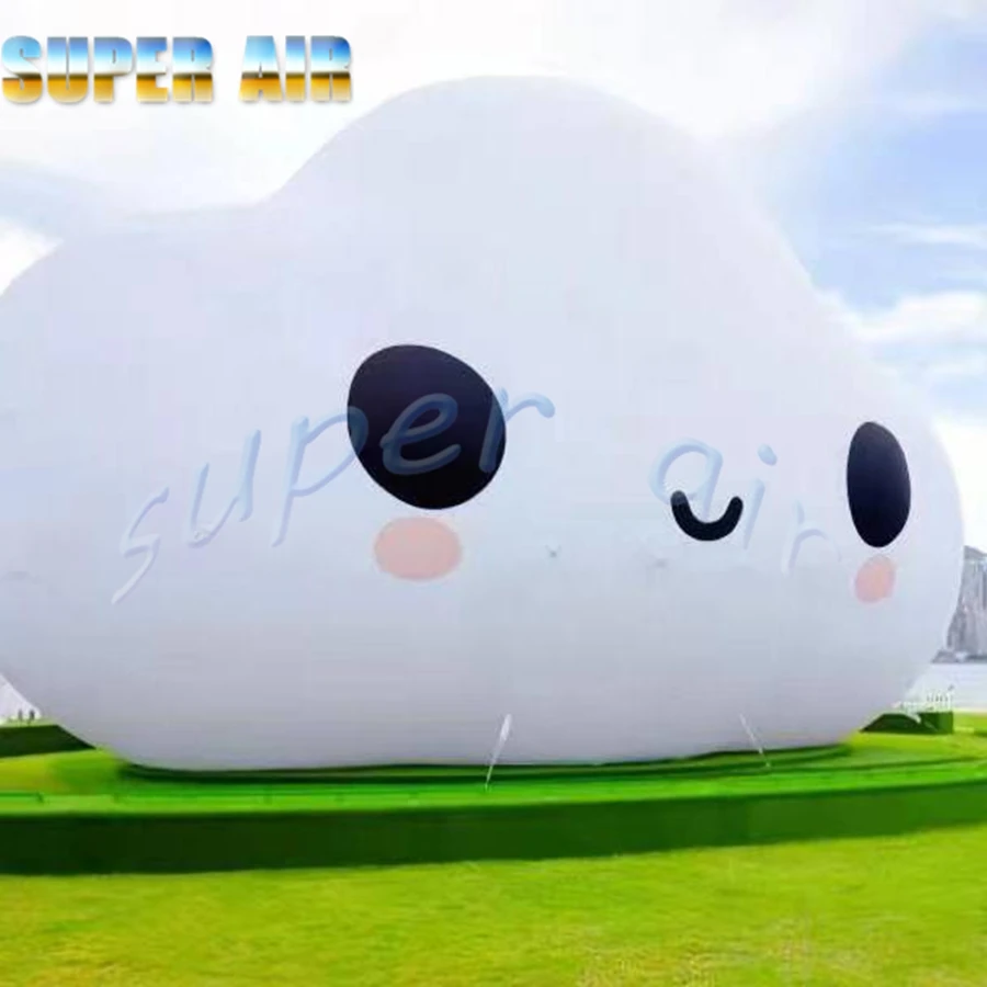 โมเดลตกแต่งเป่าลมรูปเมฆน่ารัก ดีไซน์สวย พร้อมไฟ มีจำหน่าย