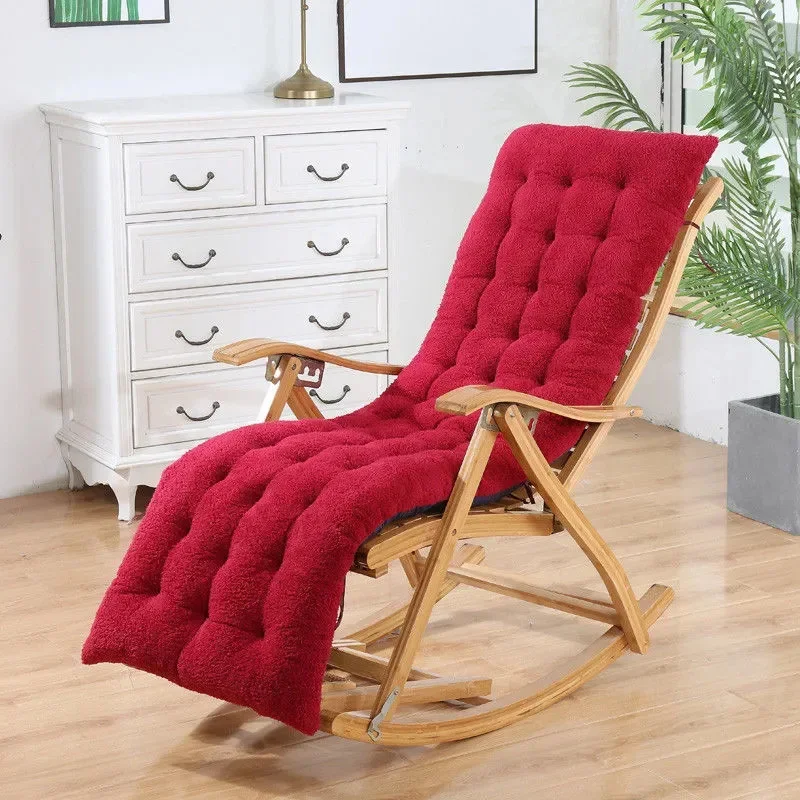 Miękki, wygodny fotel bujany fotel wypoczynkowy kanapa Sofa wykusz poduszka na krzesło biurowe Home Decor Cojines (bez krzesła)