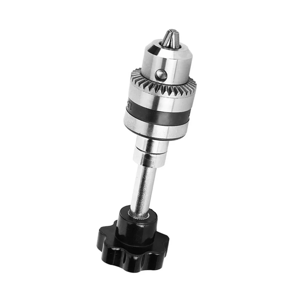 1.5-10mm Clamping Range Drill Chuck with Key With Chuck Key & Wrench Threaded Mount ） Key Type Drill Chuck Aluminum Alloy