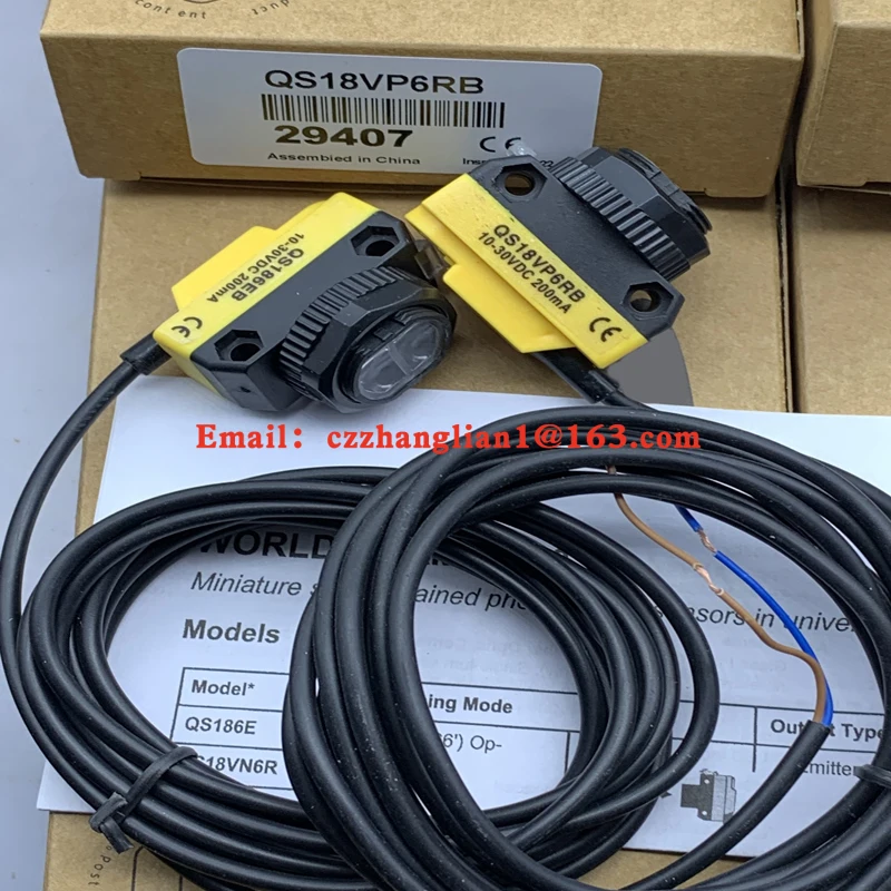 

Photoelectric switch QS18VP6FF100-CNSC01 QS18VP6FF150-CNSC01 QS18VP6RBQ5 QS186LE212Q5 Complete models brand new