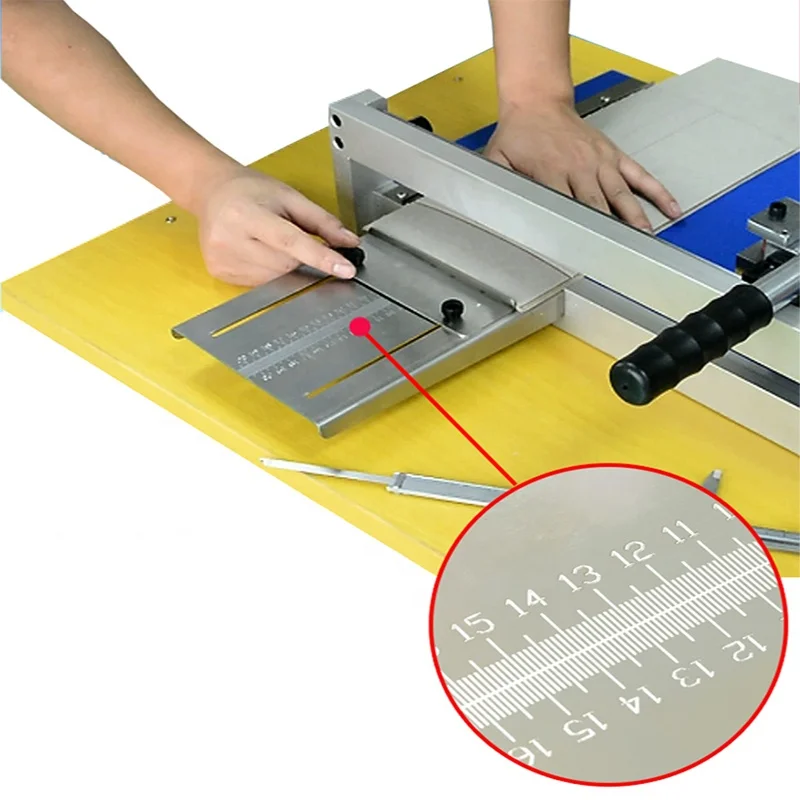 Rigid Carton Box Cardboard V Grooving Machine MDF Board Grooving Machine