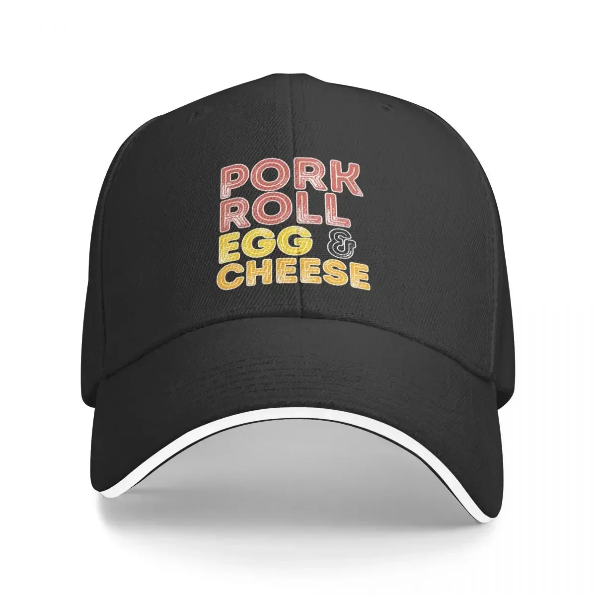 Pork Roll Egg and Cheese Baseball Cap Ball Cap Brand Man cap Female Men's