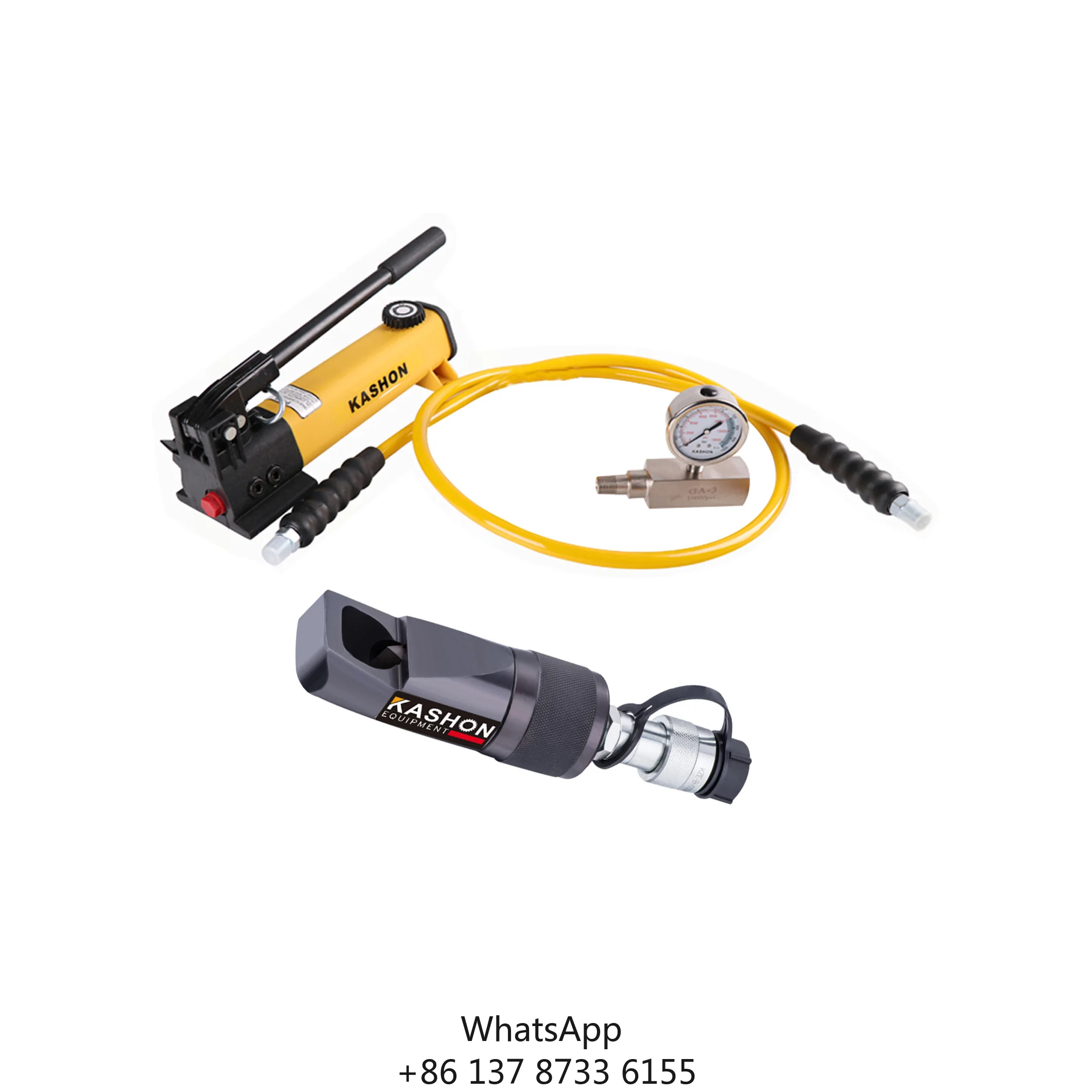 NC-1924 Enerpac Equivalent CE Certified 700bar 10000psi 10 Ton Hydraulic Nut Splitter Cracker Cutter Breaker