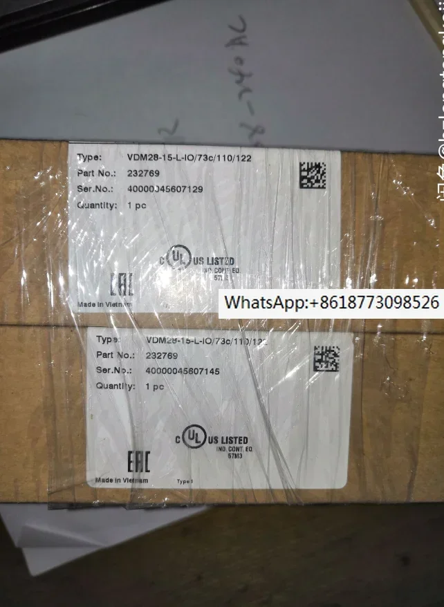 VDM28-8-L-IO/73C/110/12 sensor