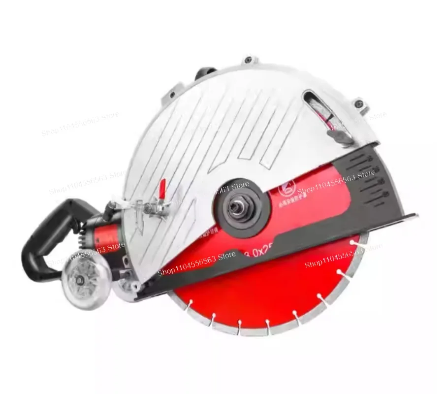 Electric Concrete Dry-wet slotting Machine for Cutting Brick Granite Marble Concrete with Saw Blade