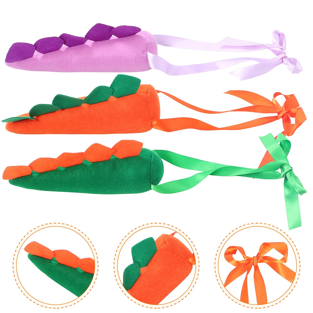 

3Pcs Dinosaur Tails Party Favors Comfortable Wear Stage Performance Prop Cosplay Costume Accessory Dinosaur Party Favors