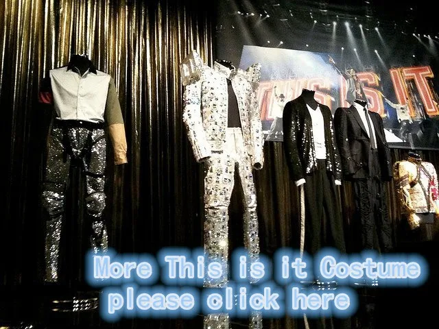 Michael Jackson Costumes Glove Single Side 1000pcs Rhinestone Billie Jean for Impersonator Halloween