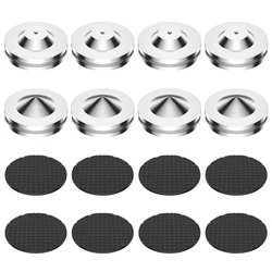 4PCS ISF0006 28mm Stainless Steel HiFi audio Speaker Isolation Spike Stand Feet Pads Base