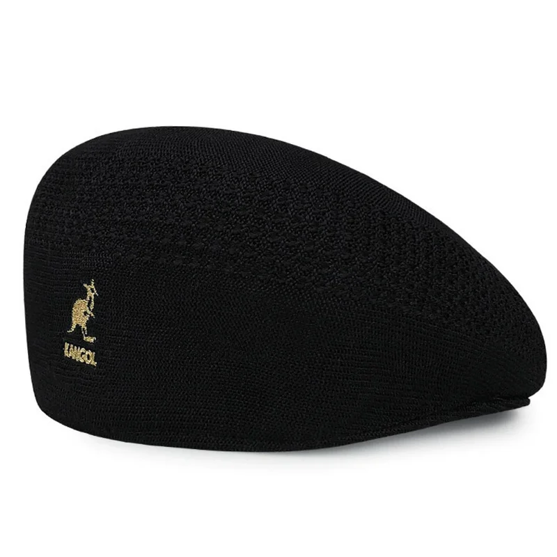 58-60 cm Luxe Wollen Baret Hoed Vrouwen Mannen Vier Seizoenen Gebreide Dunne Ademende Mesh Baretten Herfst Winter Beanie sterren Dezelfde Stijl - afbeelding 2