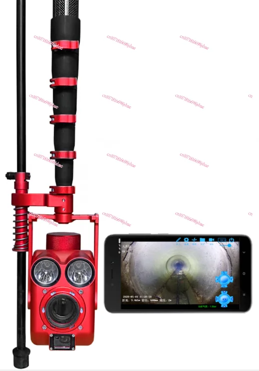 Wireless Pipeline Periscope QV HD Wireless Periscope Detection of Municipal Drainage Pipe Damage and Blockage New Product