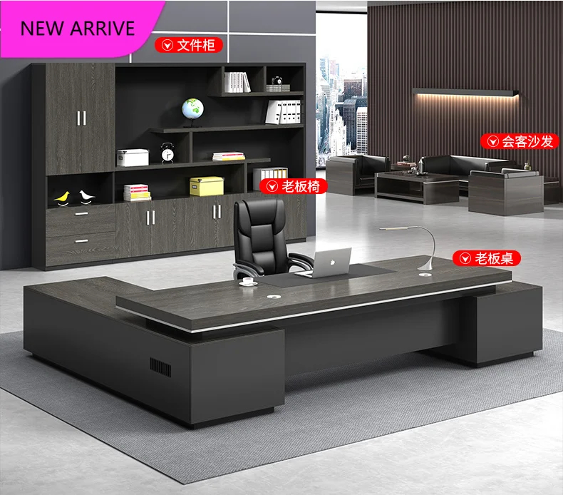 A68Designer Storage Boss Table Simple Modern Reception Stand Up Reception Desks High Quality Unique Luxury
