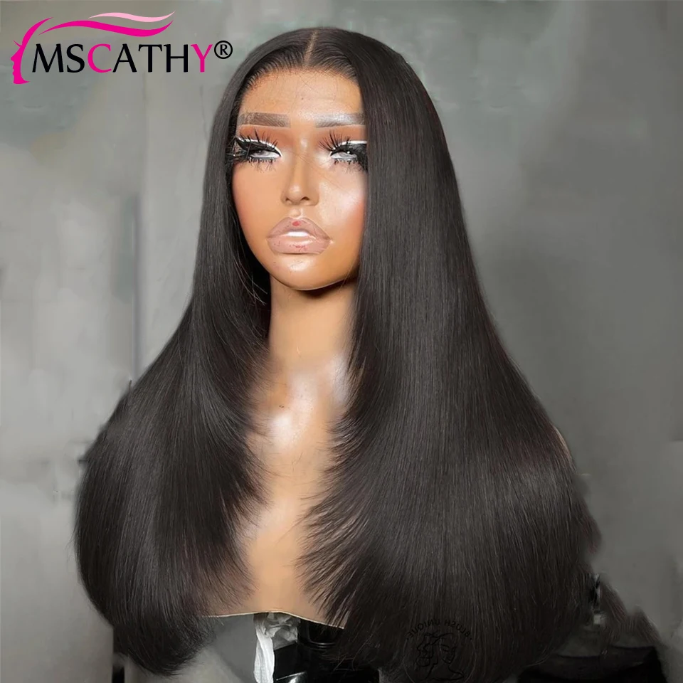 Ash Brwon Wig depan renda tanpa lem pirang Wig berlapis rambut manusia Virgin Brasil Wig siap pakai 99J hitam untuk wanita mulus