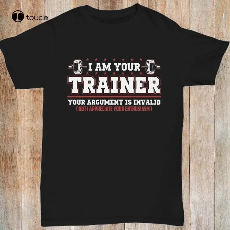 Funny Personal Trainer  T-Shirt Aerobics Instructor Yoga Teacher Tee  Customize Gym Shirt  Bodybuilder Shirt