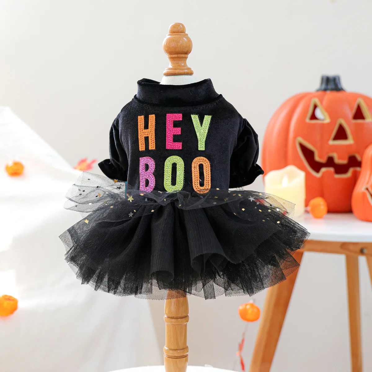 

Halloween Pumpkin Pet Tutu Dress Orange Bow Sleeveless Skirt for Small Dogs Cats Autumn Wedding Party Costume Gift