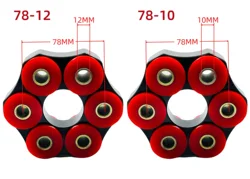 Drive Shaft Flex Disc Lk=78mm/12mm or Lk=78mm/10mm for Bmw E30 E36 E39 E46