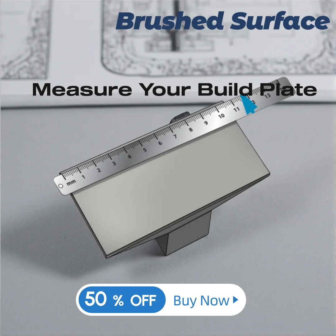 

ENERGETIC Resin Magnetic Build Plate 160x96mm Elegoo Mars 4/Mars 5 Ultra Flexible Spring Steel Sheet + Hot bed Sticker