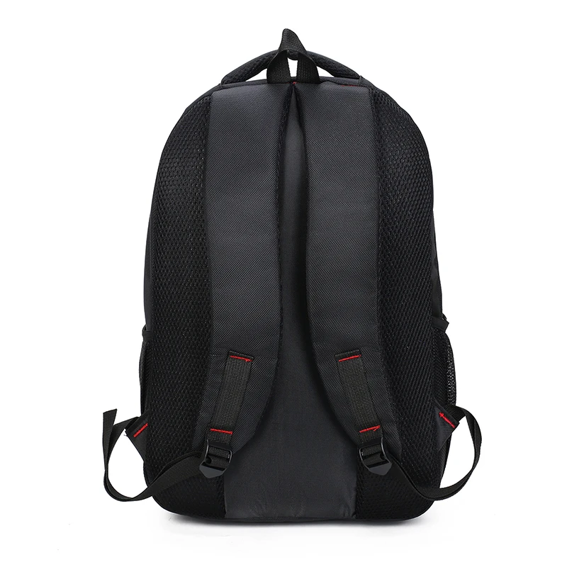 Large-capacity Student School Bag Casual Solid Color Backpack Material Oxford Men New Backpack Multi-functional Simple Bag image 3