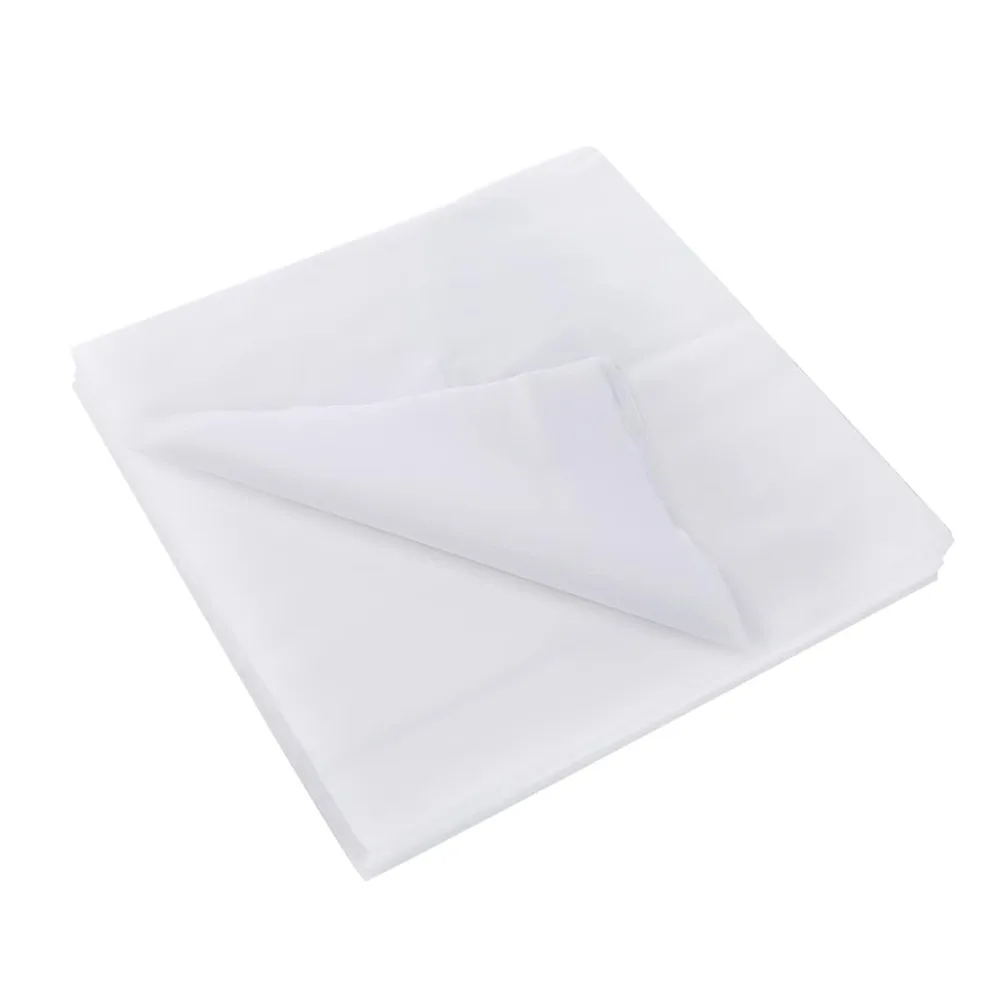 200PCS Non-woven Fabric Spa Face Hole Covers Non-Sticking Soft Face Pillow Covers White Massage Table Headrest Covers