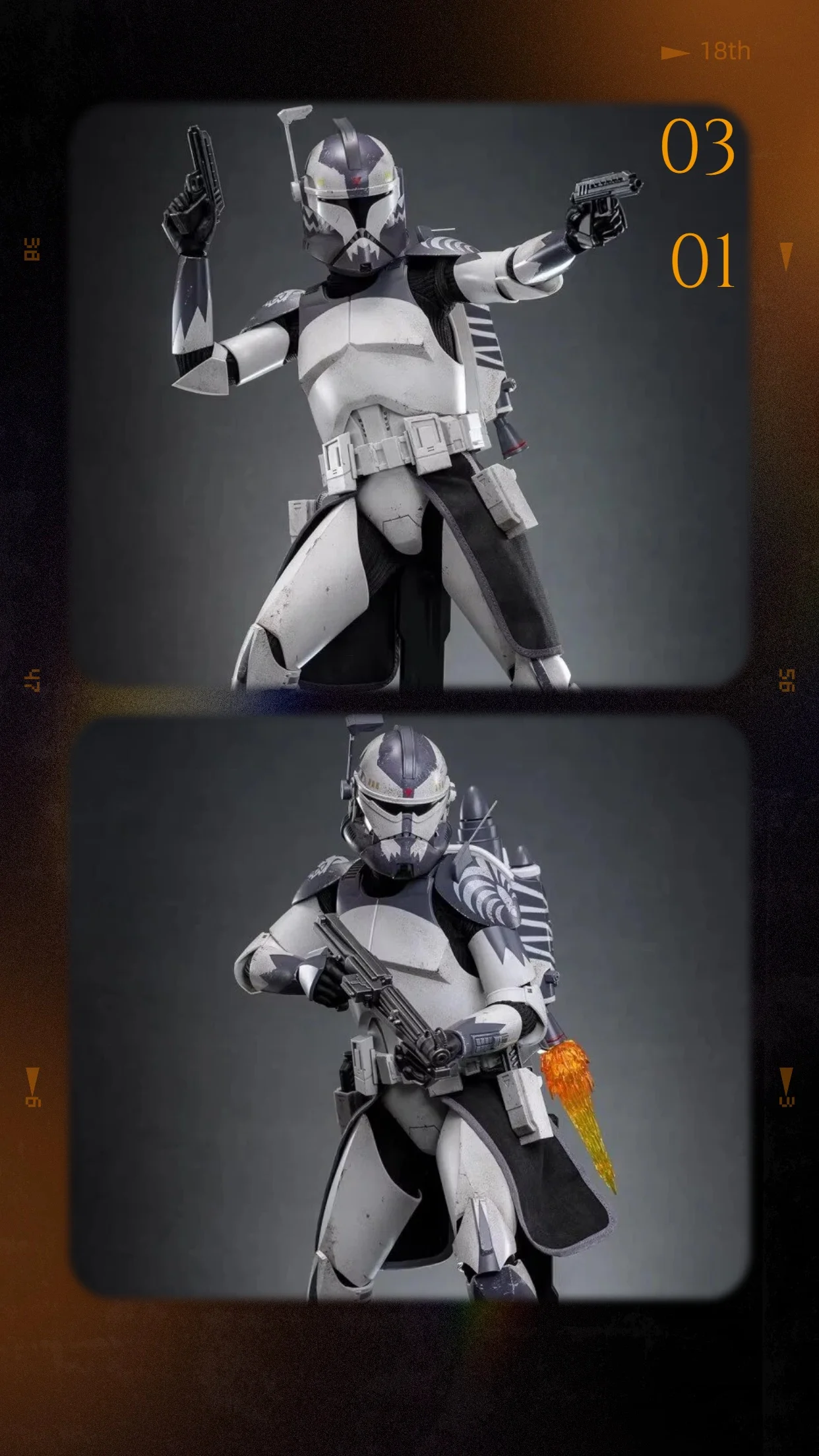Collectible Hot Toys TMS141 1/6 Scale Male Soldier Wolffe Shape Restoration Full Set 12in Action Figure Model Toys For Fans Gift