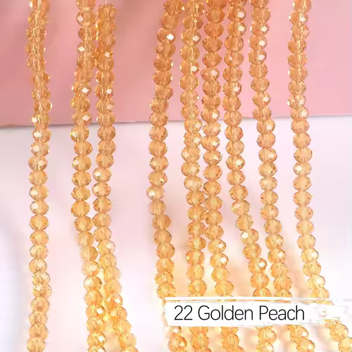 2mm 4mm 6mm 8mm Rondelle Austria Crystal Beads Faceted Glass Beads Loose Spacer Beads for DIY Bracelet Garment Making - Image 49