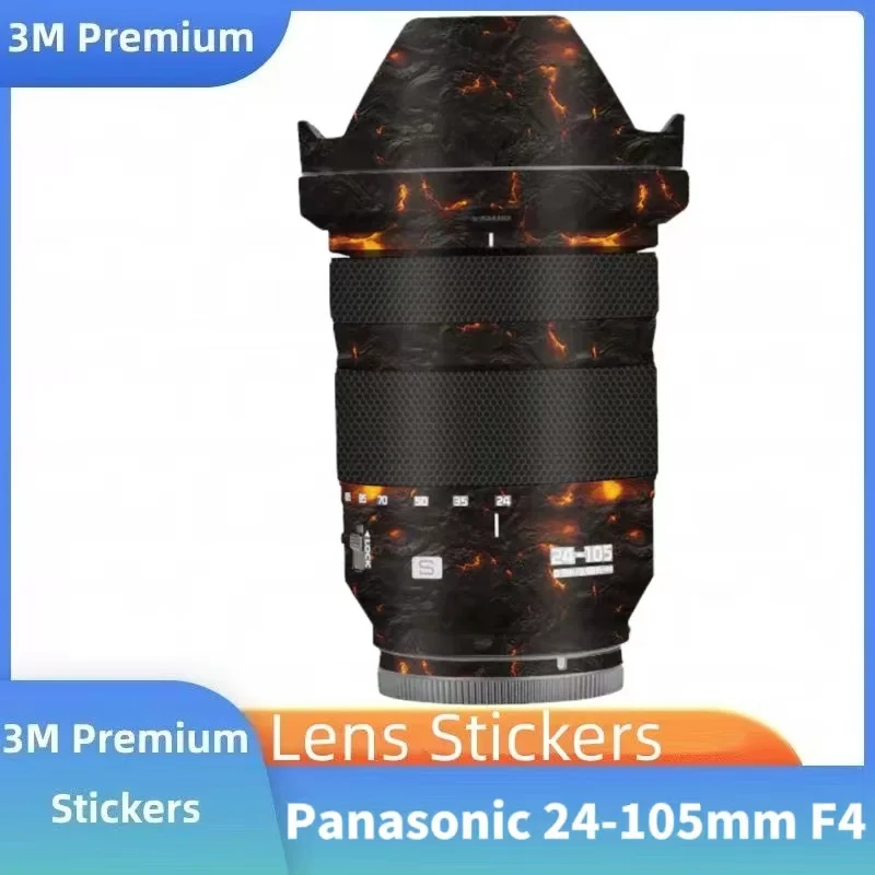 For Panasonic S 24-105mm F4 Macro OIS Anti-Scratch Camera Lens Sticker Coat Wrap Protective Film Body Protector Skin Cove