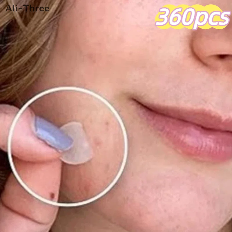 360pcs Pimple Patch Acne Hydrocolloid Invisible Breathable Acne Removal Acne Cover Face Spot Pimple Patch Skin Care Stickers