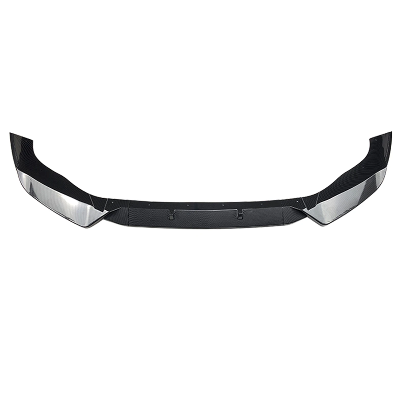 Front Bumper Spoiler Lip For BMW X3 G01 X4 G02 ix3 G08 M Pack 2022-2023 4 Door Carbon Fiber Look/Gloss Black Car Lower Splitter