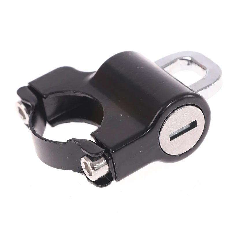 Anti-Theft Motorcycle Handlebar Lock, capacete universal, segurança para moto, 22-26mm