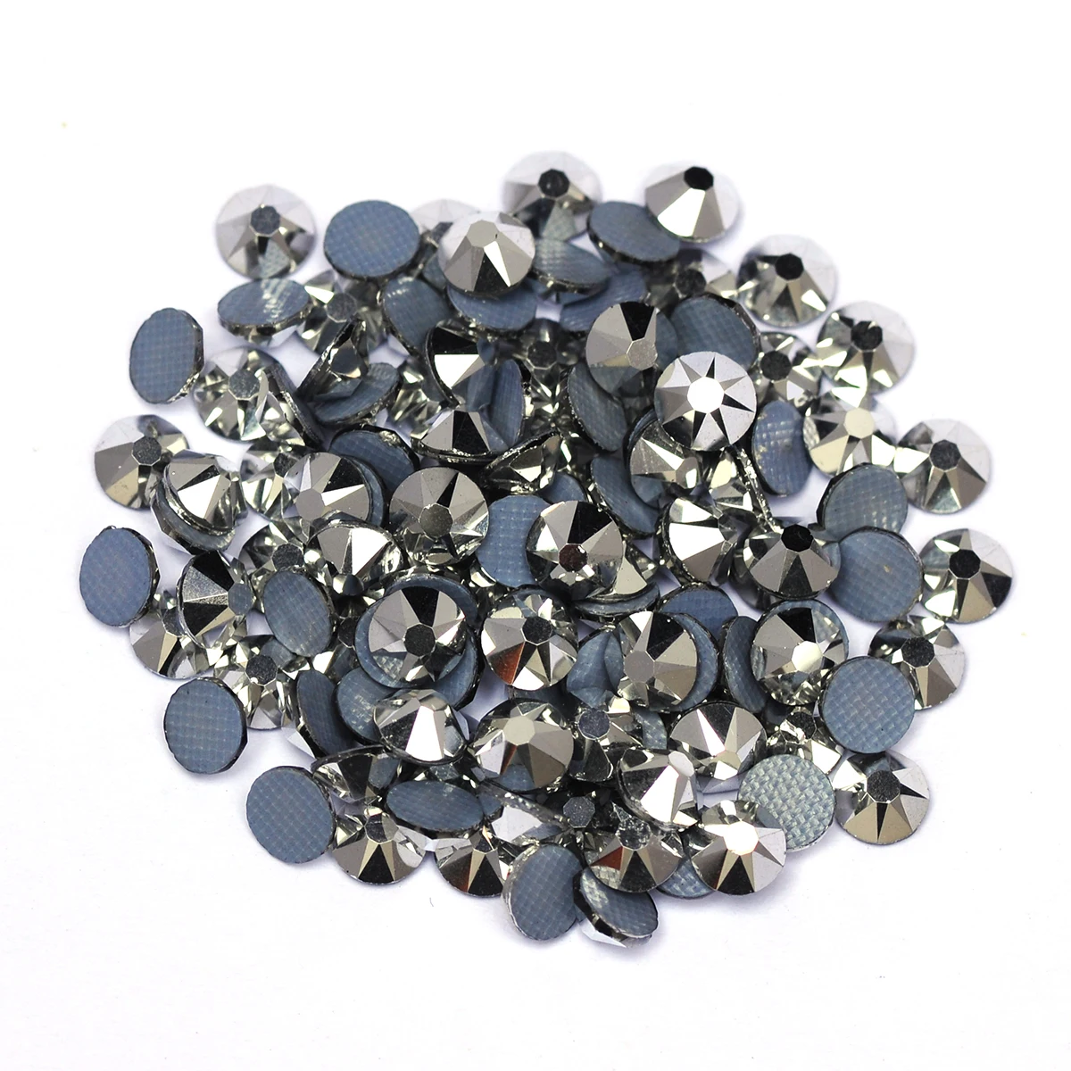 PUBRILEX-Crystal 16-Facetten Xirius Strass Schimmer AB Strass-Effekt Hotfix Flachrückseiten-Strasssteine für DIY-Kleidungsdekoration – Detail 1