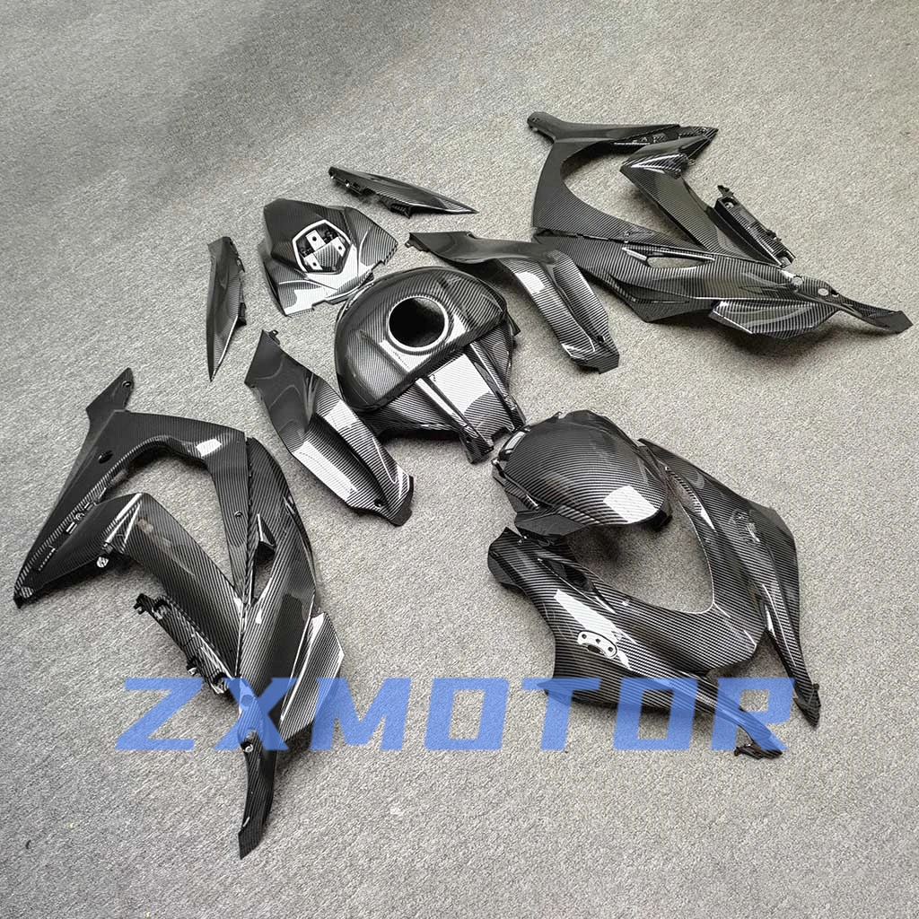 Fairings for KAWASAKI ZX10R 2011 2012 2013 2014 2015 Carbon Fibre Aftermaeket Motorcycle Fairing Kit Bodywork Set ZX 10R 11-15