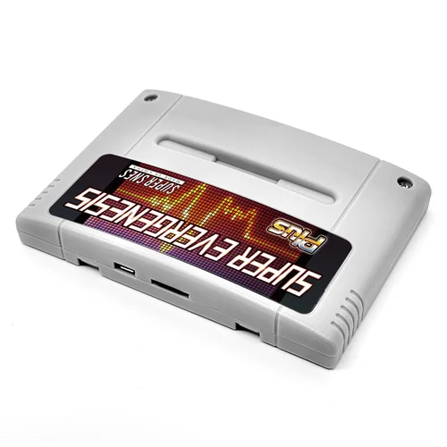 Imagen 2 del producto Tarjeta de juego Super EVERGENESIS SNES SFC V12 3000 en 1 con tarjeta TF de 8G para consola de videojuegos Super Famicom de 16 bits JPN/EU/USD