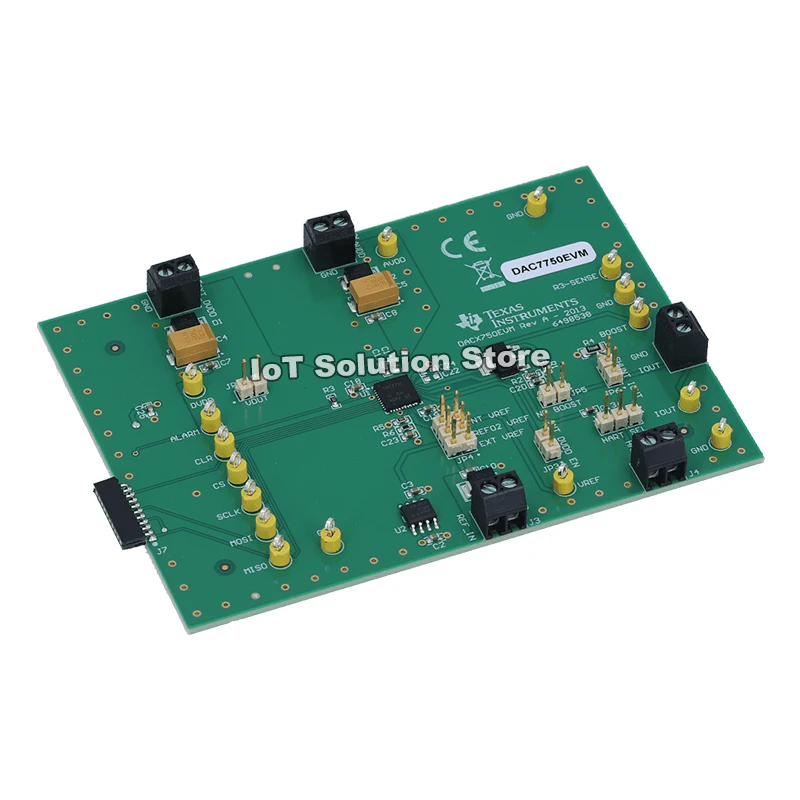DAC7750EVM DAC7750 12-Bit Programmable DAC With 4mA-to-20mA Current Output Evaluation Module