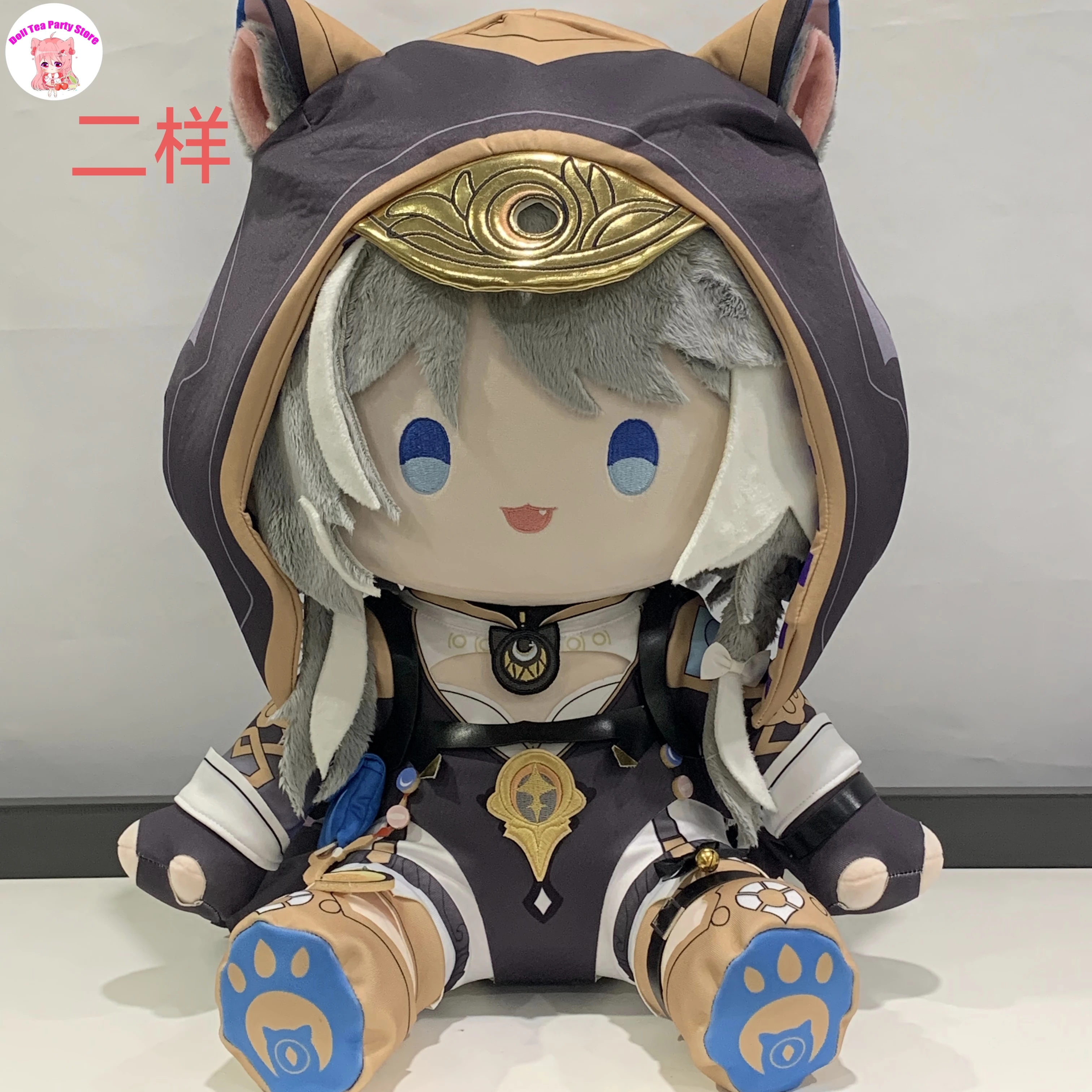

Cipher Kawaii Хлопковая мягкая кукла Аниме Игра Honkai: Star Rail Косплей Мультяшная подушка Плюшевые игрушки для тела Одевание Рождественский подарок 40 см