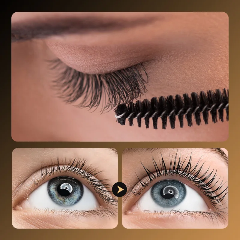 Sourcils huile de croissance des cils épais mince Curl humide huile de ricin naturelle cultiver Extension liquide sérum de cils produit de maquillage féminin