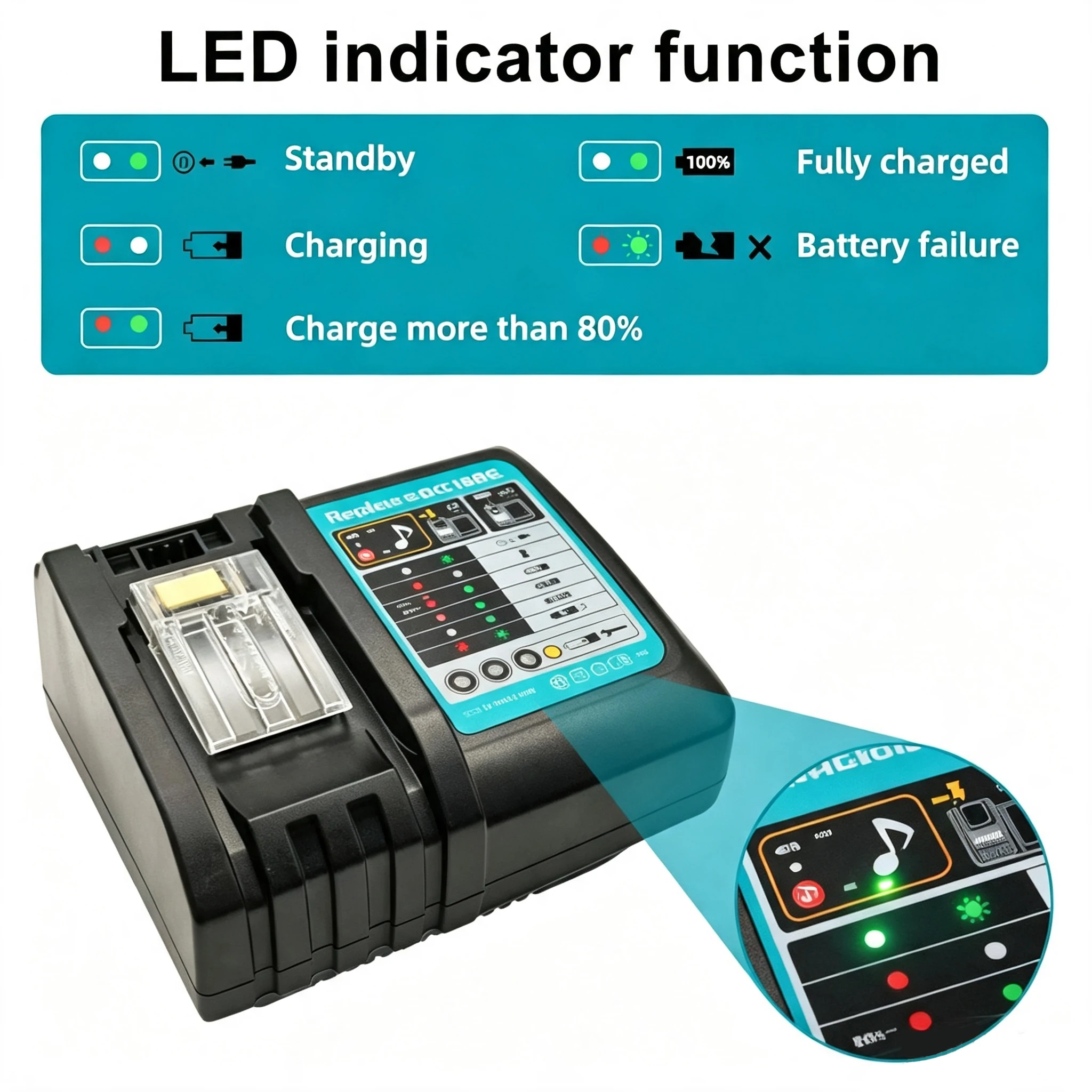 Carregador de bateria de íon-l - Makita Drill Hp1640 avaliação e preço